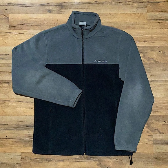 Columbia fleece zip up sweatshirt - Picture 1 of 7